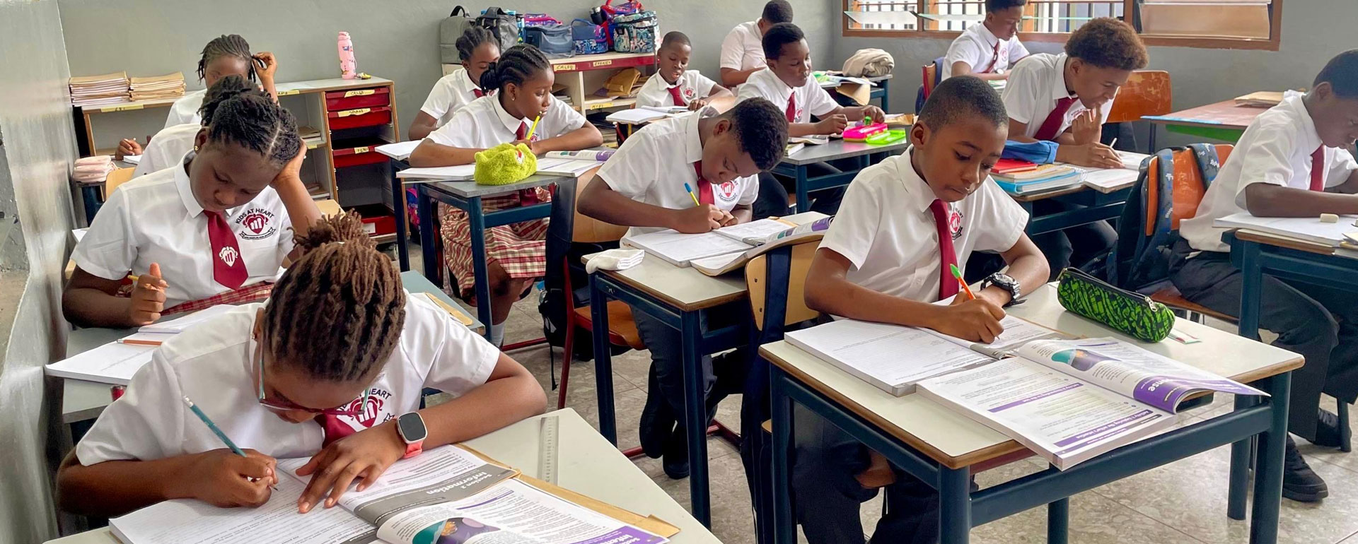 Kids At Heart International School students